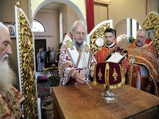 В Одесской области освящен новый храм УПЦ в честь Георгия Победоносца